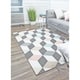 Mika Modern & Contemporary Geometric Area Rug by Rugs America ...