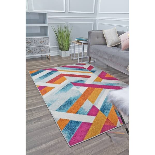Shop Mika Modern Contemporary Geometric Area Rug By Rugs America