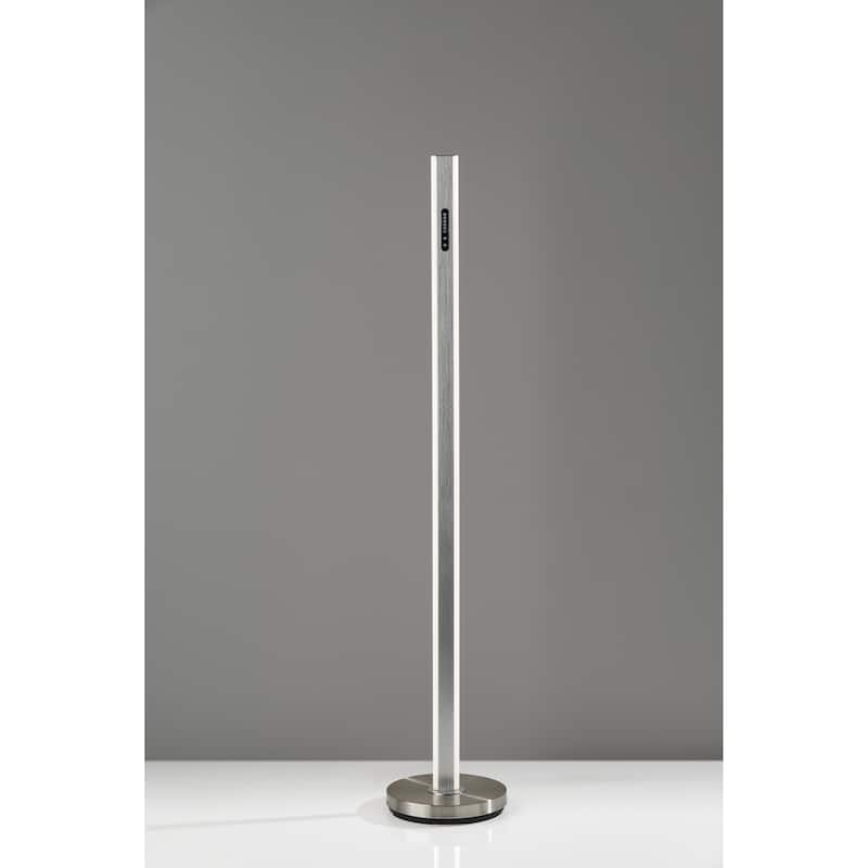 Adesso Brushed Steel Marla LED Wall Washer