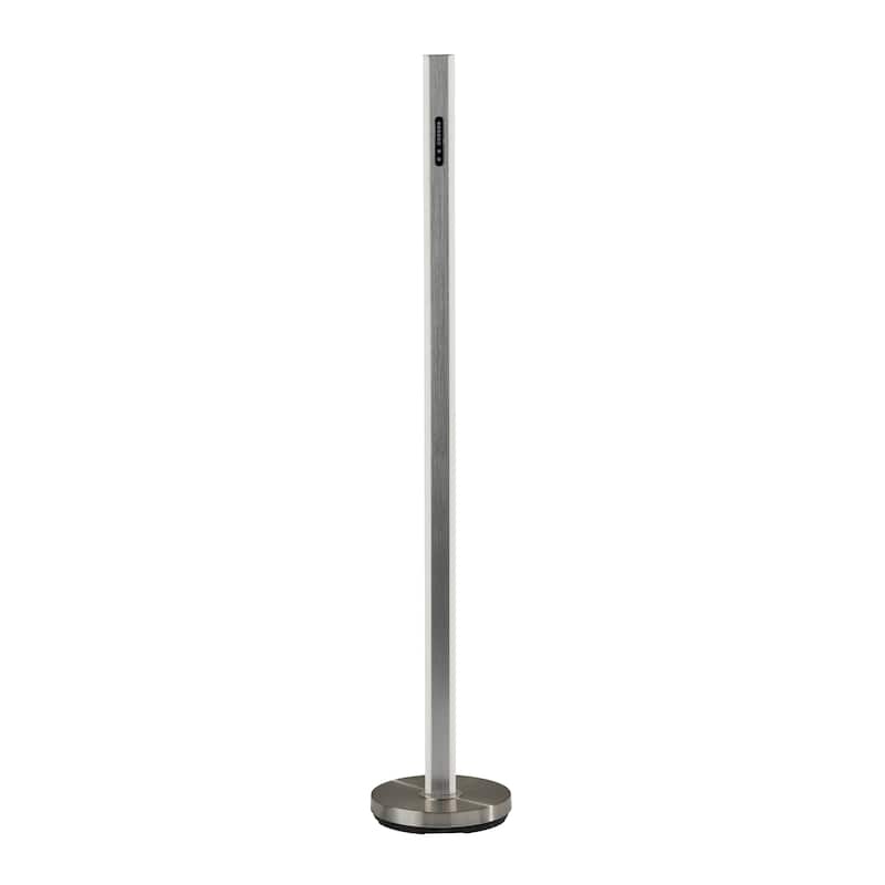 Adesso Brushed Steel Marla LED Wall Washer