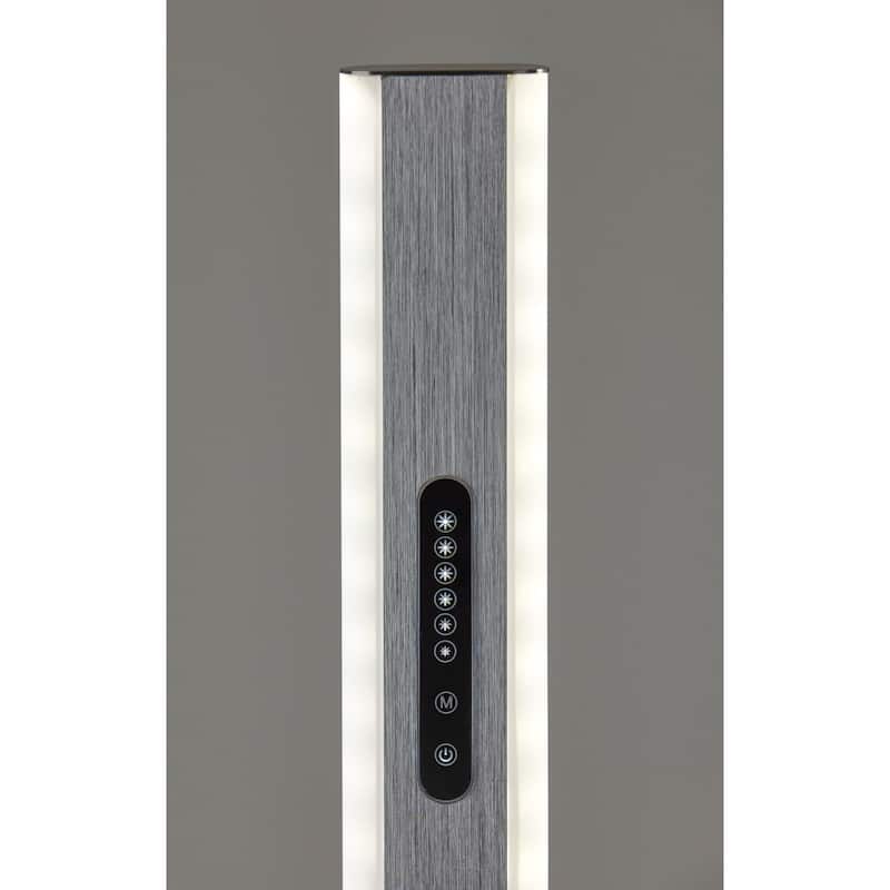 Adesso Brushed Steel Marla LED Wall Washer
