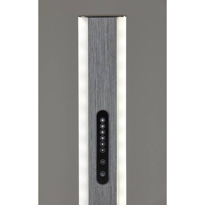 Adesso Brushed Steel Marla LED Wall Washer