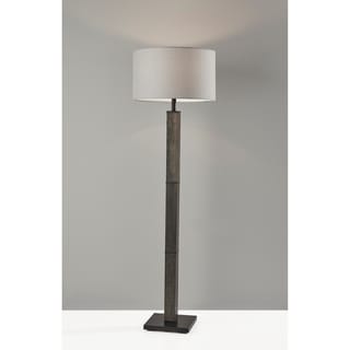Adesso Walnut or Black Kona Kona Floor Lamp