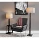 preview thumbnail 4 of 2, Adesso Walnut or Black Kona Kona Floor Lamp