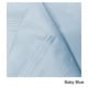 preview thumbnail 18 of 17, Superior Egyptian Cotton 650 Thread Count Solid Pillowcase Set (Set of 2) King / Baby Blue