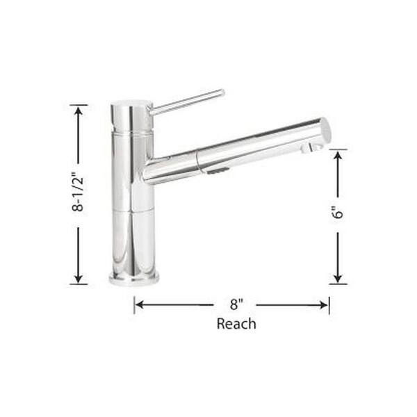 Shop Blanco Alta Pullout Kitchen Faucet Free Shipping Today
