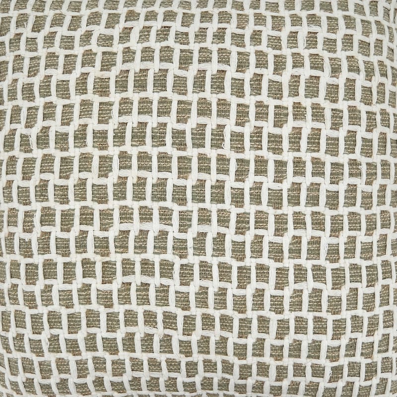 Throw Pillow With Net Design