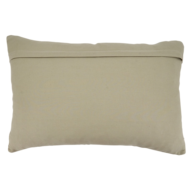 Throw Pillow With Net Design