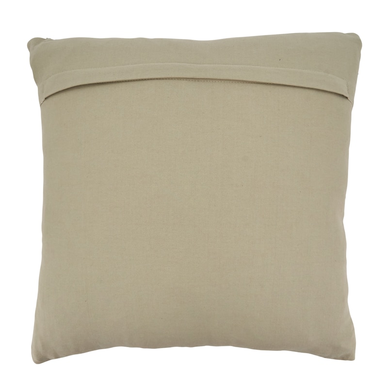 Throw Pillow With Net Design
