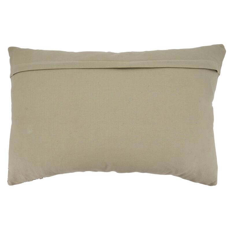 Throw Pillow With Thin Stripe Design