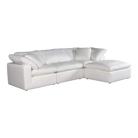 Aurelle Home Tami Reversible Lounge Sectional - 114" x 76"