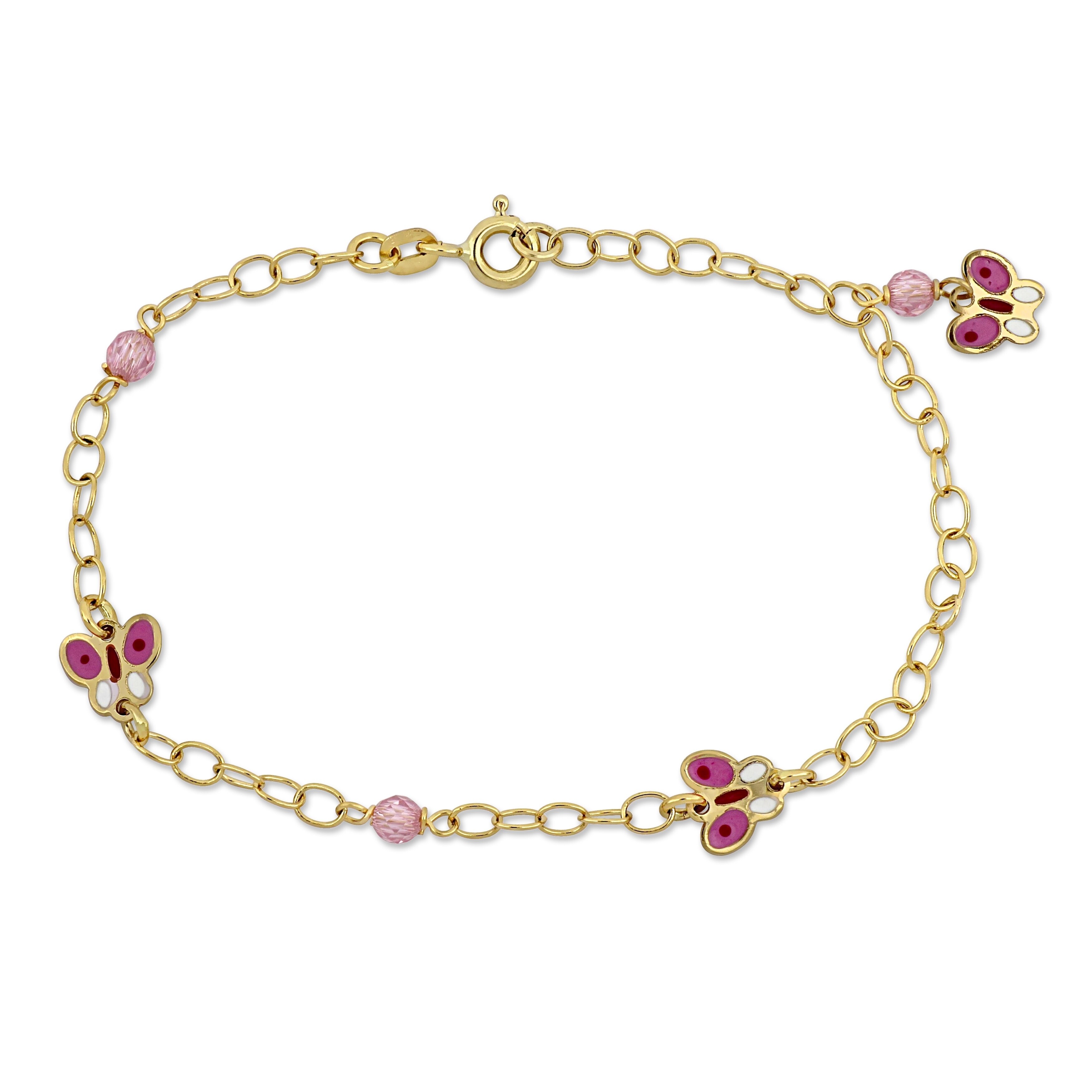 minnie mouse baby bracelet