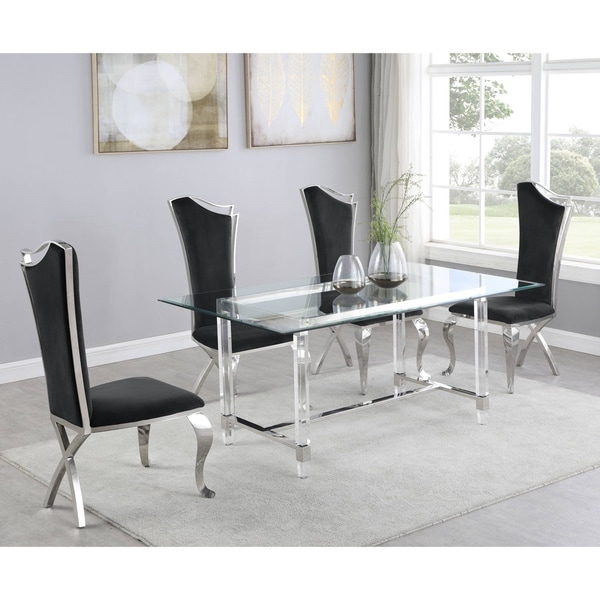 Shop Best Quality Furniture Dining Set with Luxe Upholstered Dining