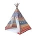 preview thumbnail 5 of 3, 8' Feet Super Large Teepee Kid's Play Tent for indoor and outdoor - 1pc