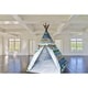 preview thumbnail 5 of 3, 8' Feet Super Large Teepee Kid's Play Tent for indoor and outdoor