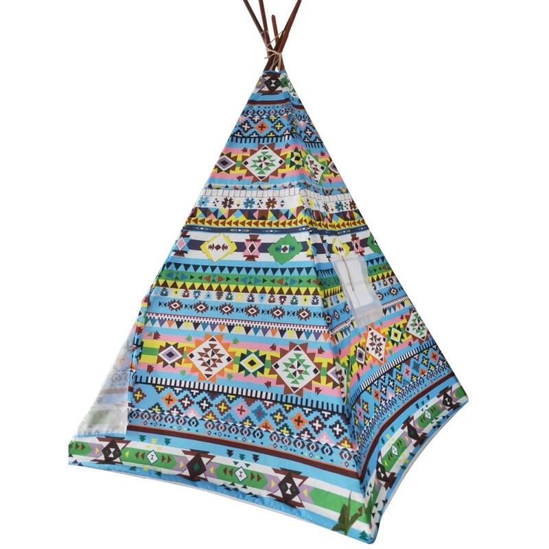 8' Feet Super Large Teepee Kid's Play Tent for indoor and outdoor