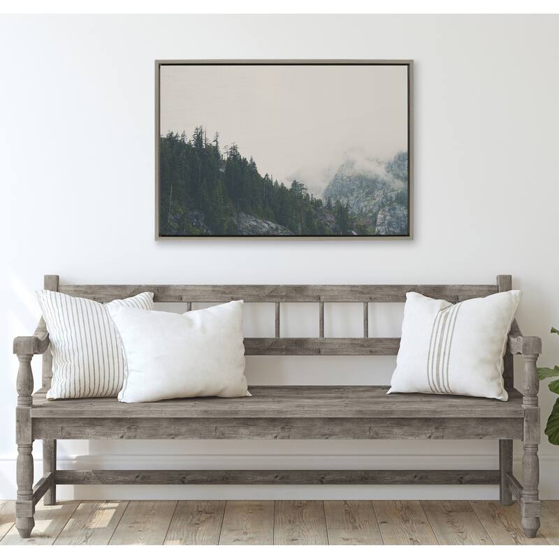 Kate and Laurel Sylvie Imagination Framed Canvas by Laura Evans