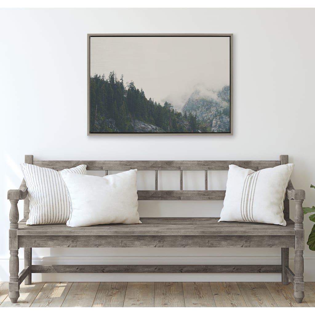 Kate and Laurel Sylvie Imagination Framed Canvas by Laura Evans