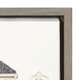 preview thumbnail 4 of 4, Kate and Laurel Sylvie Townhouses Framed Canvas by Caroline Mint