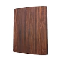 Stylish 12-in L x 17.25-in W Wood Cutting Board in Brown | A-904