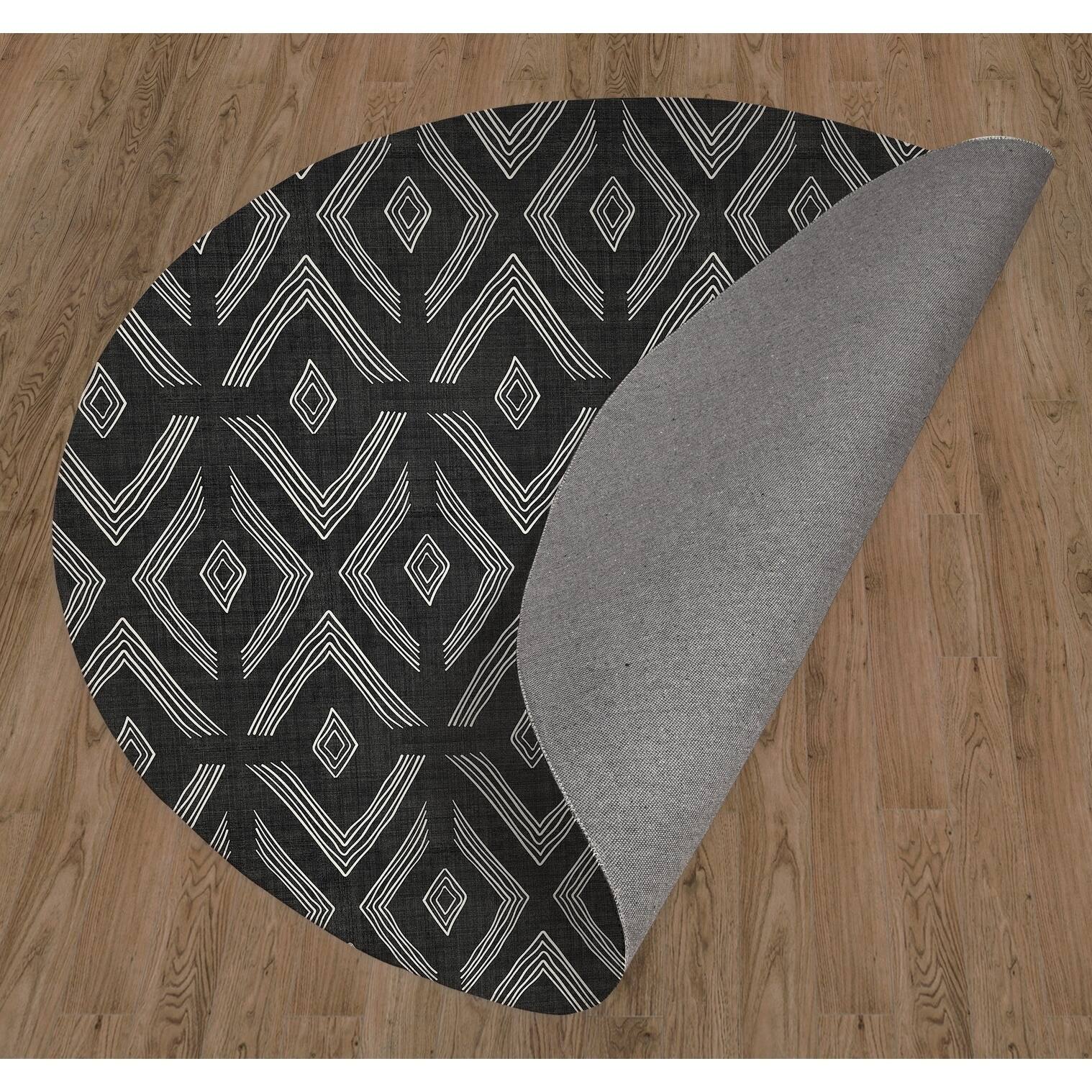 BIRCH BLACK & WHITE Area Rug by Kavka Designs Bed Bath & Beyond 30842706