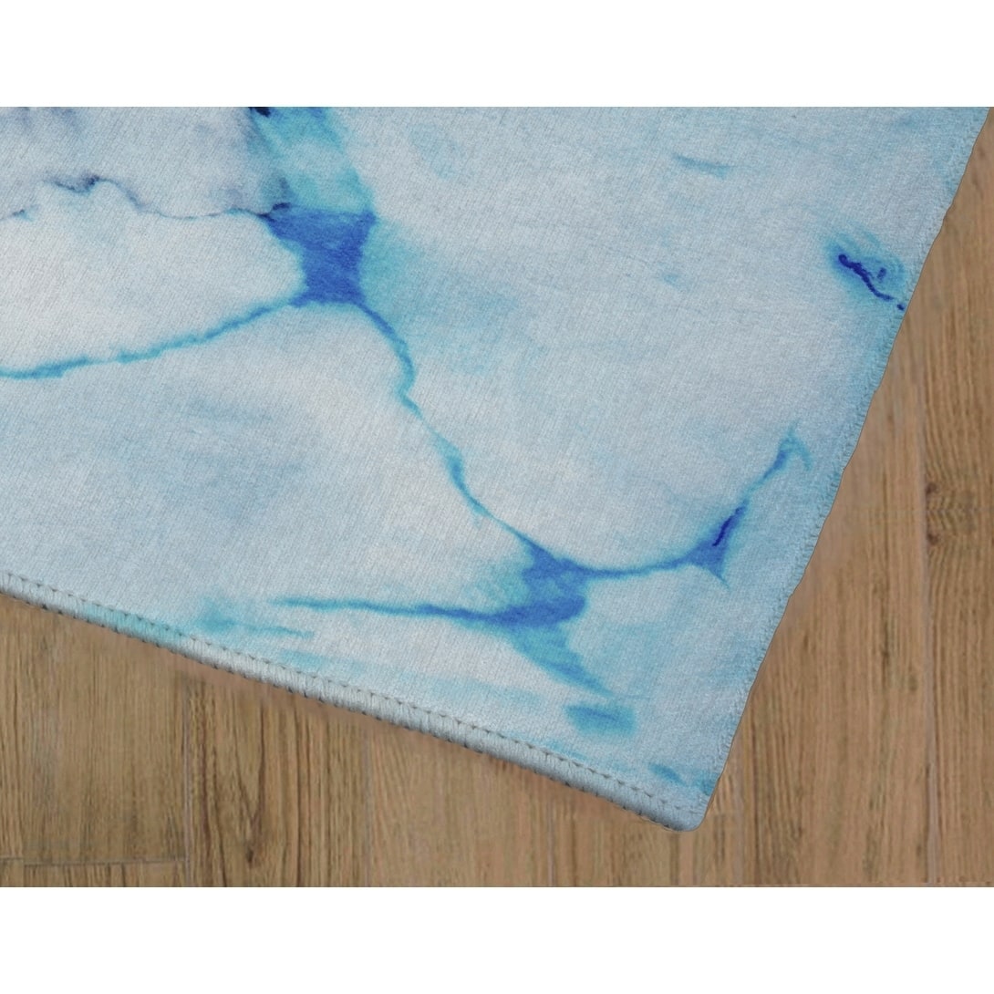 LAGOON BRIGHT BLUE Kitchen Mat By Kavka Designs Bed Bath & Beyond