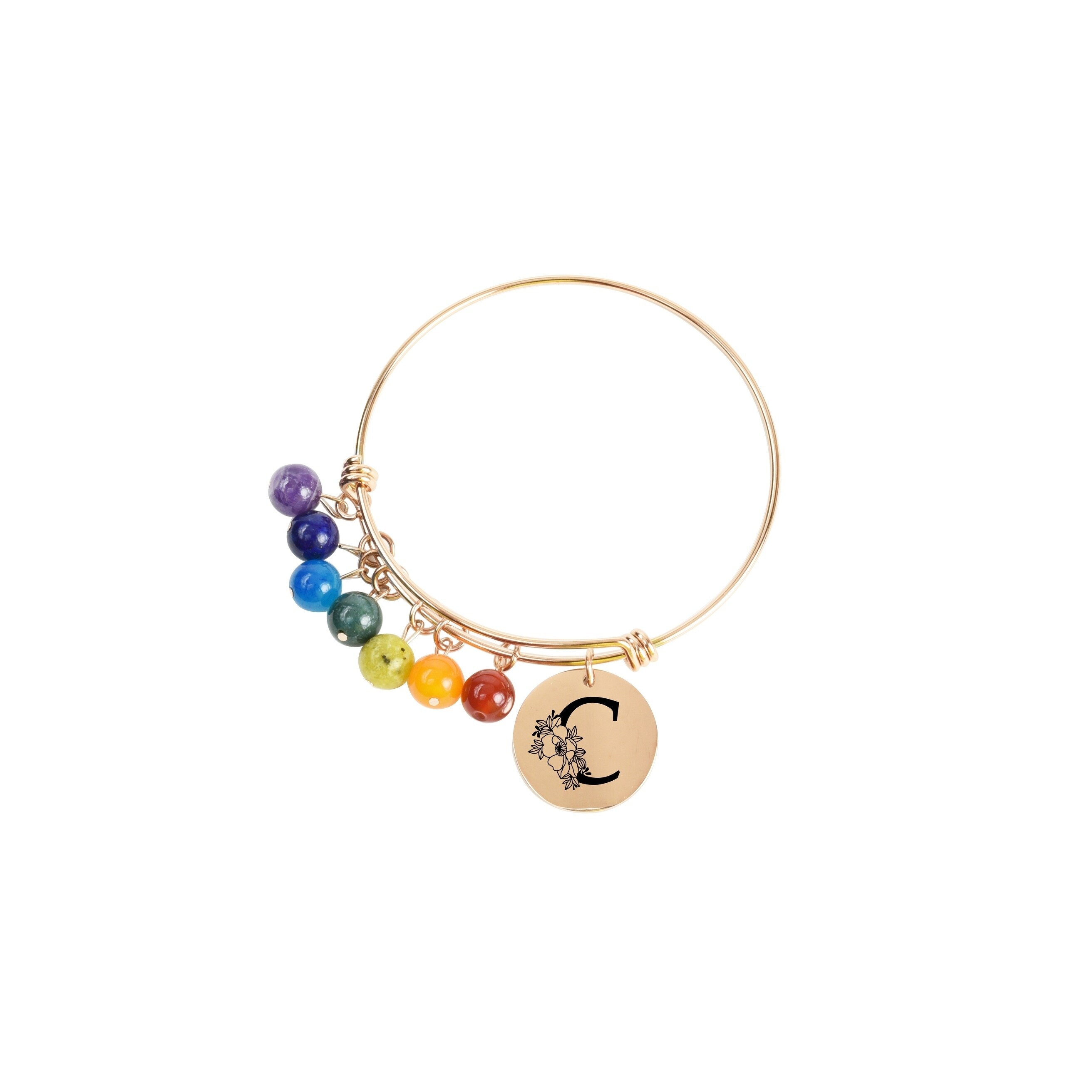 c initial bracelet