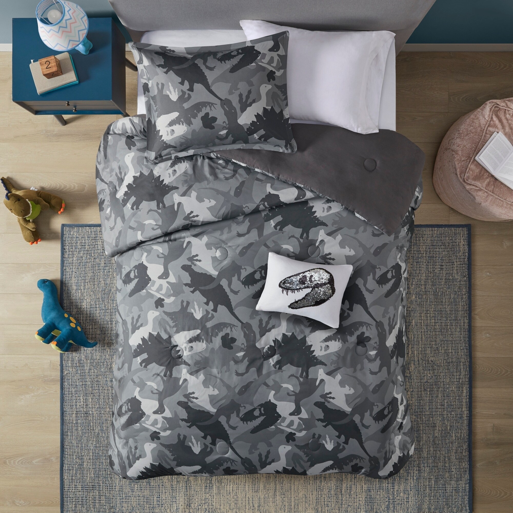 mi zone dinosaur bedding