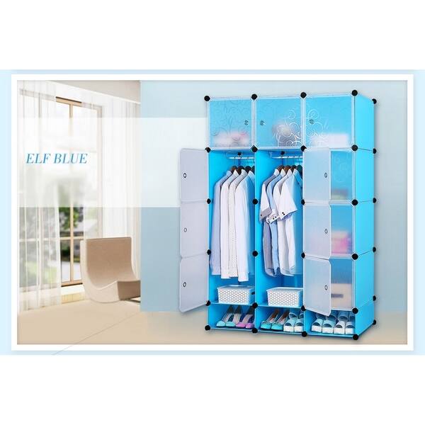 44 x 15 x 58 DIY Stackable Storage Cabinet - Bed Bath & Beyond