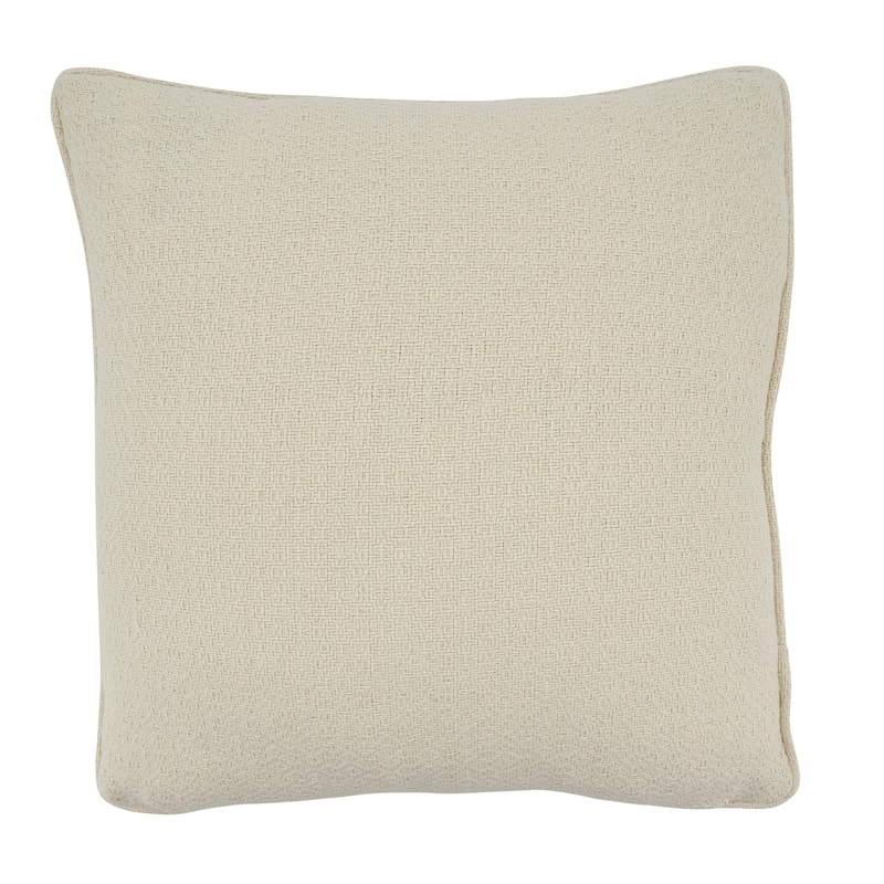 Flowers Applique Design Throw Pillow