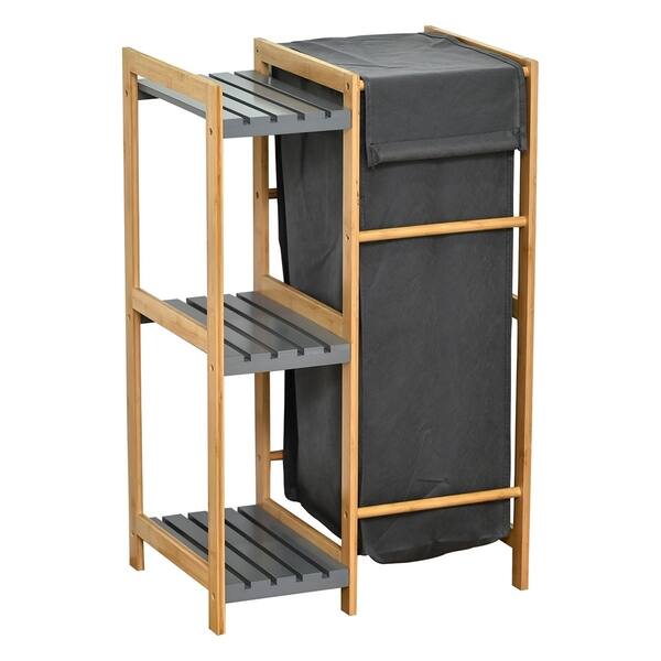 Tilt Out Laundry Linen Hamper 55 Liters Combo Cabinet 19 L X 13 W 21 4 H 30851778 Linen Hamper 55 Liters Combo Cabinet