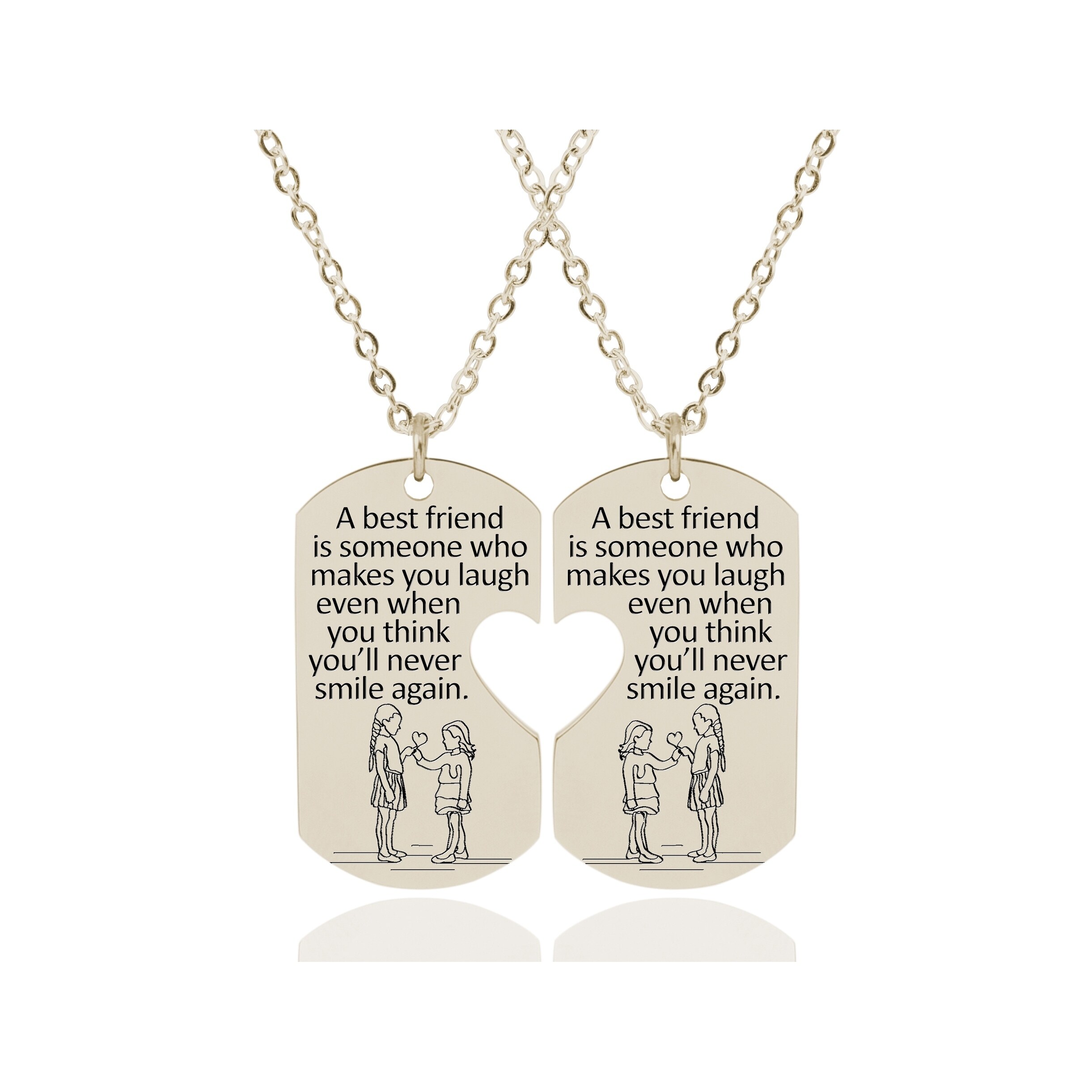 Pink Box Solid Stainless Steel Sentimental Message Tag Necklace to My Cuz Rose Gold Pink Box Solid Stainless Steel Sentimental Message Tag Necklace to My Cuz Rose Gold