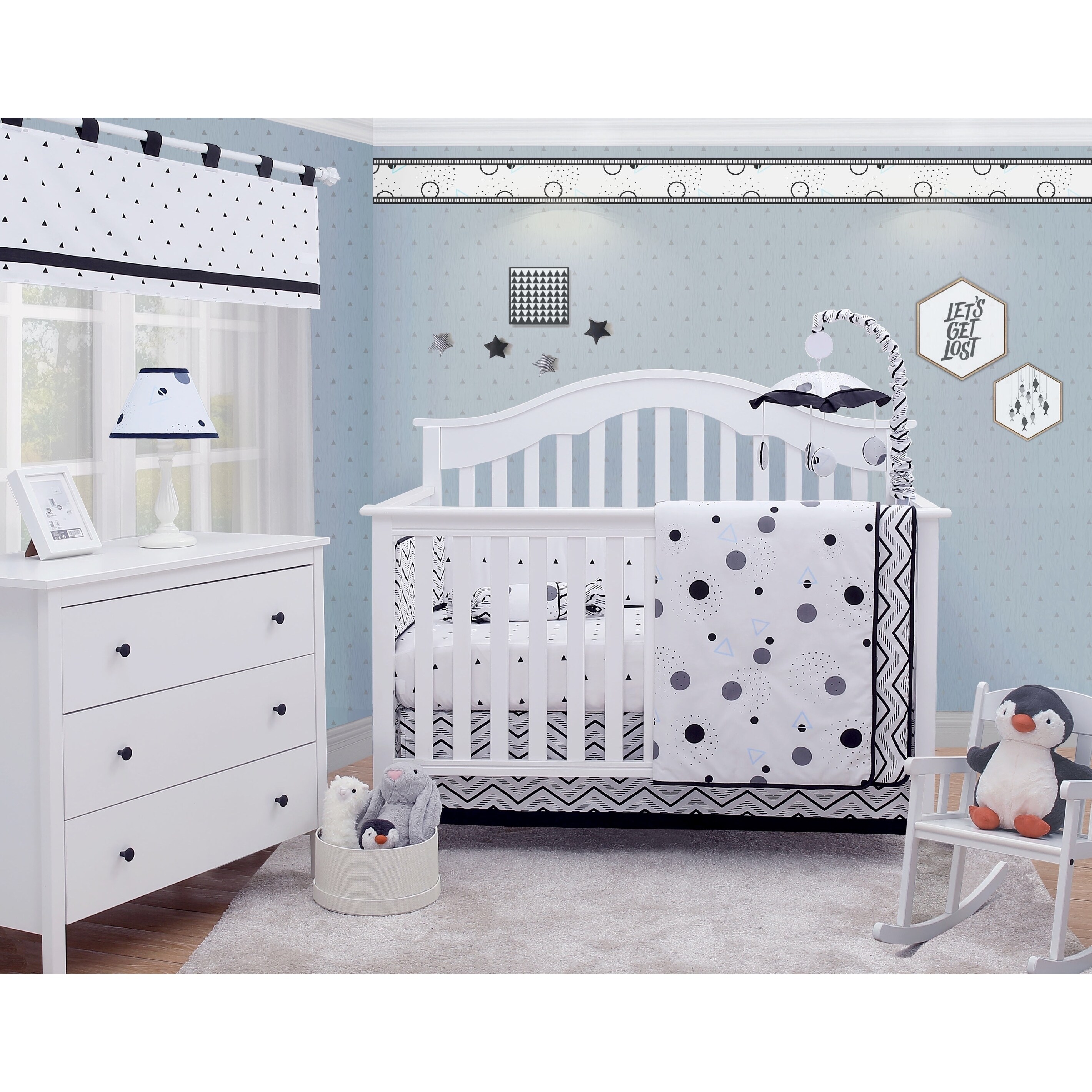 penguin cot bedding