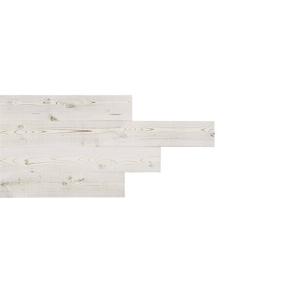 5 W X 48 L Reclaimed Peel Stick Solid Wood Wall Paneling Overstock