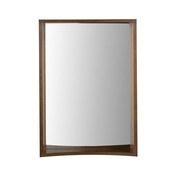 Madryn Collection Suite Stained Mirror in Dark Walnut