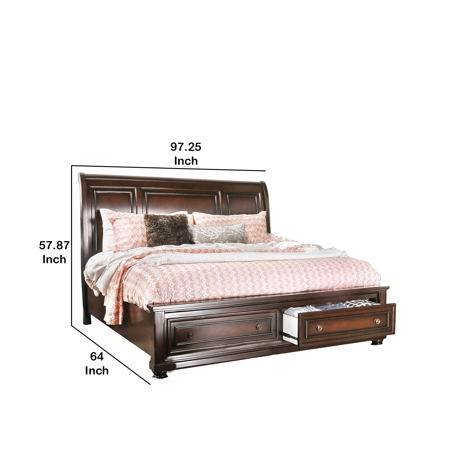 uratex wooden bed frame