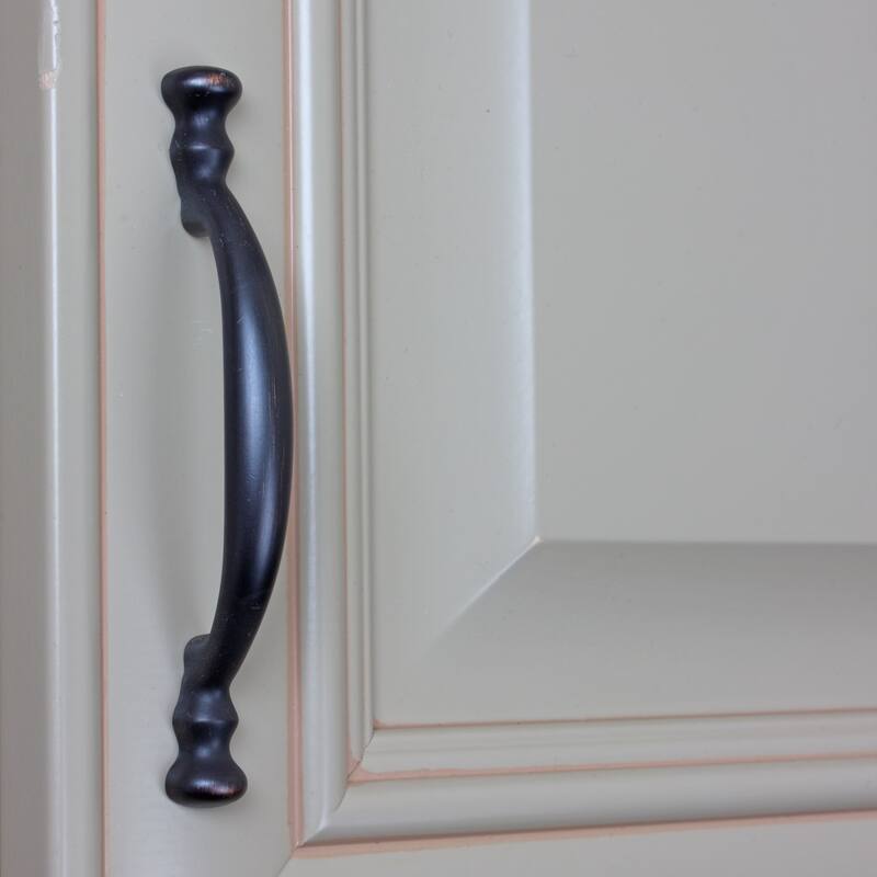 GlideRite 5-Pack 3 in. Center Oil Rubbed Bronze Arch Cabinet Pulls - Oil Rubbed Bronze