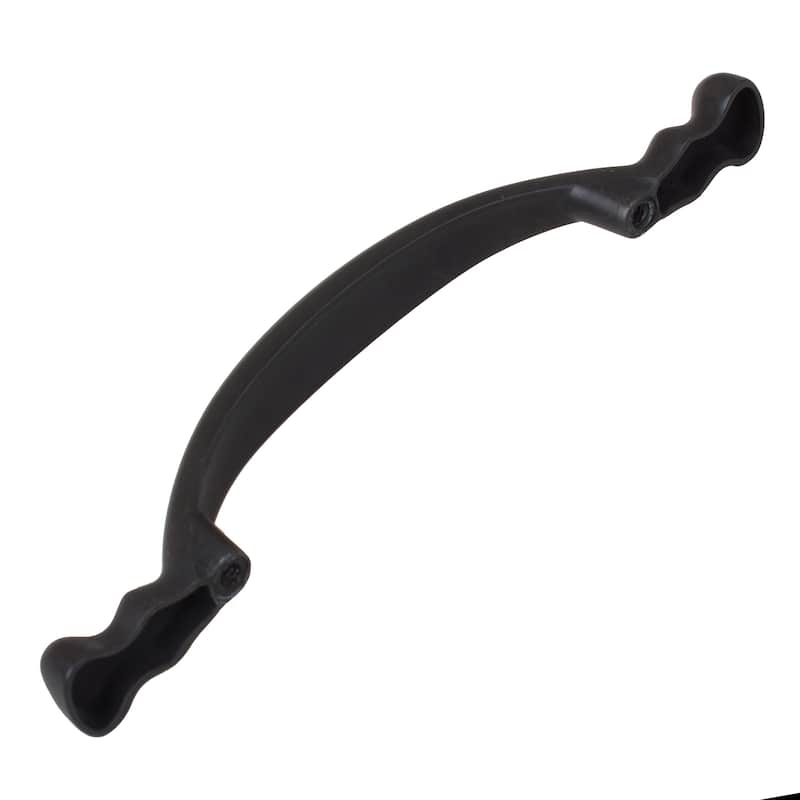 GlideRite 5-Pack 3 in. Center Matte Black Arch Cabinet Pulls - Matte Black