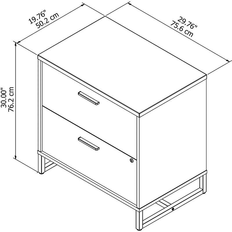 Method 2 Drawer Lateral File Cabinet by Bush Business Furniture
