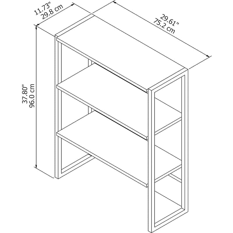 Method Bookcase Hutch by Bush Business Furniture