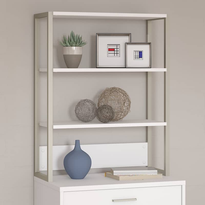 Method Bookcase Hutch by Bush Business Furniture - White