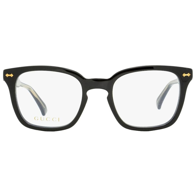 Gucci 001 Unisex Black 50 mm Eyeglasses