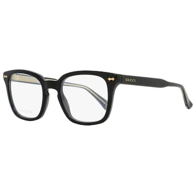 Gucci 001 Unisex Black 50 mm Eyeglasses