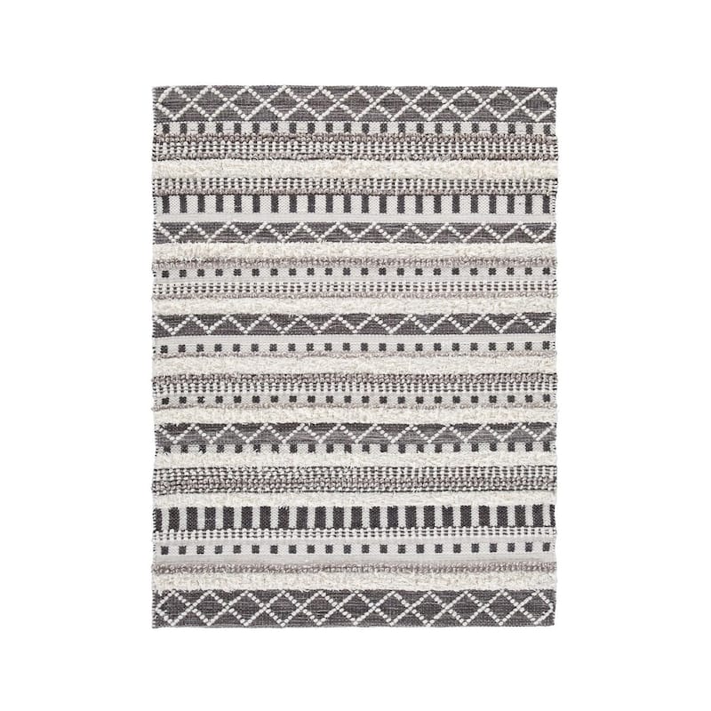 Karalee Ivory/Brown Rug