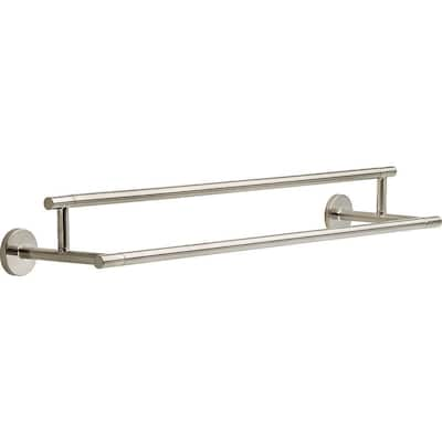 Brands Trinsic 24-In Double Towel Bar - Brilliance Stainless