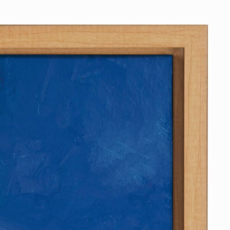 Kate and Laurel Sylvie Night Blooms Framed Canvas by Teju Reval