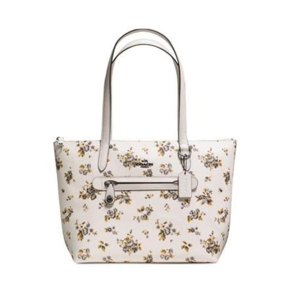 floral print leather handbags