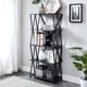 preview thumbnail 8 of 7, Furniture of America Albaric Modern Black Metal Display Bookcase 5-Shelf