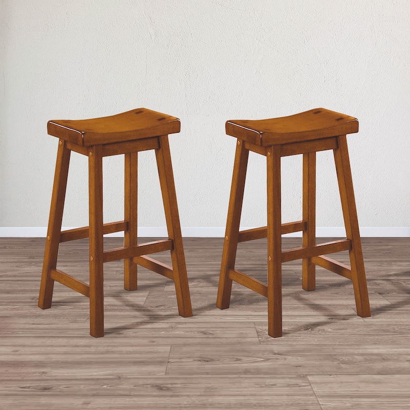Shankmen Stool (Set of 2) - Oak - Bar Height