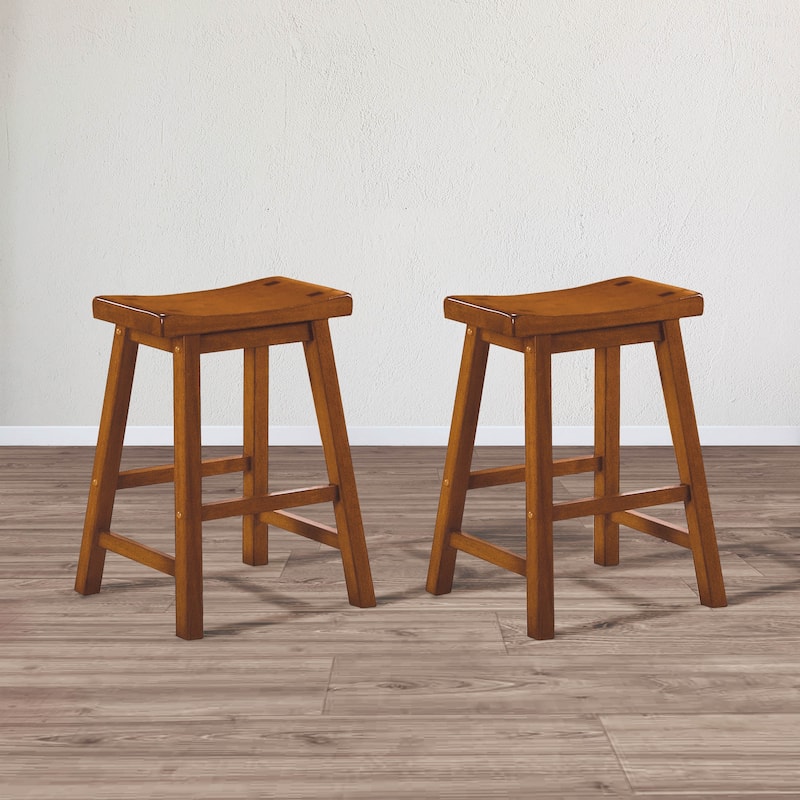 Shankmen Stool (Set of 2) - Oak - Counter Height